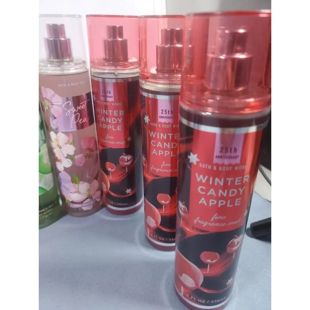 Bath & Body Works Fine Fragrance Mist 8oz Lot of 11 Winter Candy Apple Mixed NEW